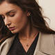  Lady Cozy - Zilver / 14kt GP - 48cm